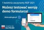 Wersja testowa formularza spisowego NSP 2021