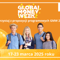 Urząd Komisji Nadzoru Finansowego zaprasza dzieci i młodzież szkolną wraz z nauczycielami do udziału w 13. edycji Global Money Week.