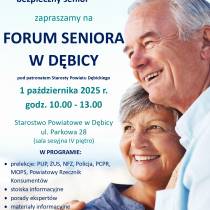 Zapraszamy na Forum Seniora w Dębicy - 1 edycja