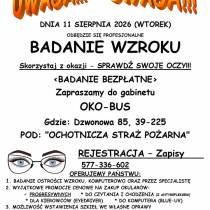 Zapraszamy na bezpłatne badanie wzroku