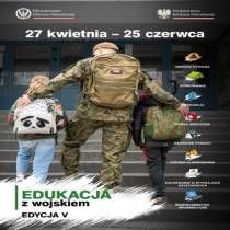 Piąta edycja projektu edukacyjno-obronnego „Edukacja z wojskiem”