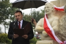 Uroczystość odsłonięcia pomnika Jana Stanisława Cyganiewicza (fot.M.Bawiec)
