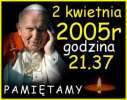 Dziś 15.rocznica śmierci Jana Pawła II