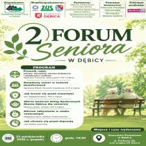 Powiatowy Urząd Pracy w Dębicy zaprasza seniorów z Powiatu Dębickiego oraz ich opiekunów na II Forum Seniora w Dębicy.