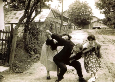 Dawna Jodłowa, budynki GS, Tartak i młyn 1959r.